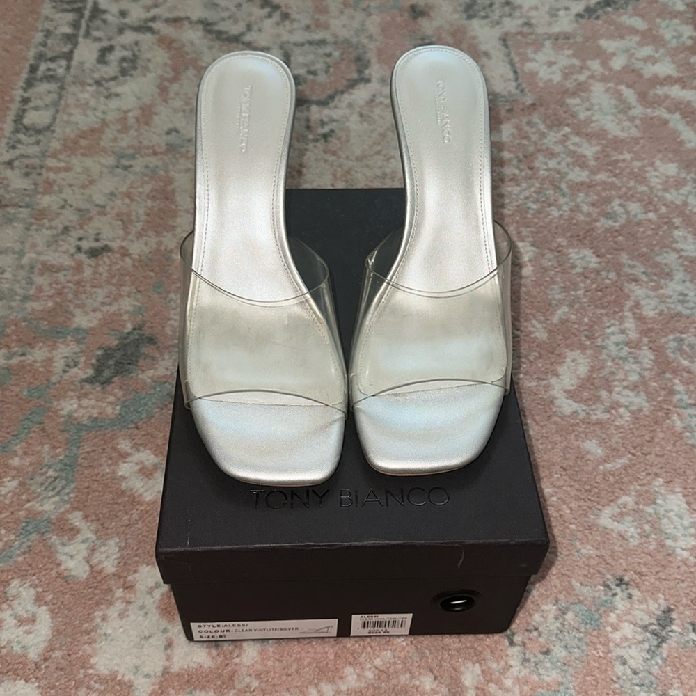 Clear Wedge heel Tony Bianco